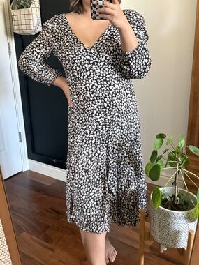 Pull&Bear | Dresses | Pull Bear Teal Floral Wrap Midi Dress | Poshmark Pull&Bear | Dresses | Pull Bear Teal Floral Wrap Midi Dress | Poshmark